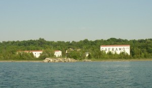 Caframo from the water
