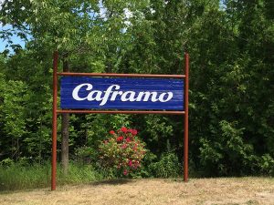 Caframo sign