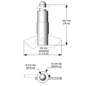 A180_Shaded Dimensional Drawing
