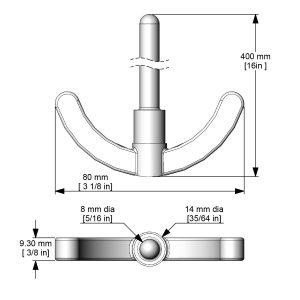 A183_Shaded Dimensional Drawing