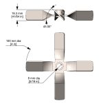 A561 Shaded Dimensional Drawing