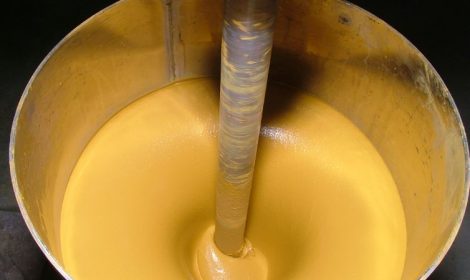 Overhead Stirrer Mixing Ink