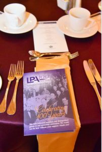 LPA 100 yrs Place Setting