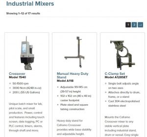 Industrial Mixer Category