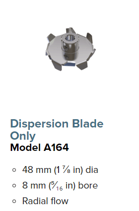 A164 Dispersion Blade