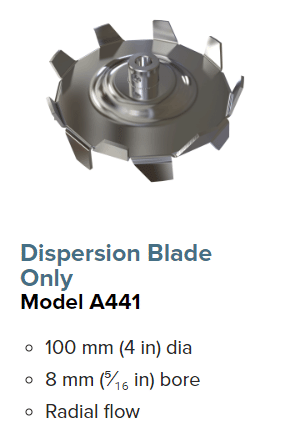 A441 Dispersion Blade